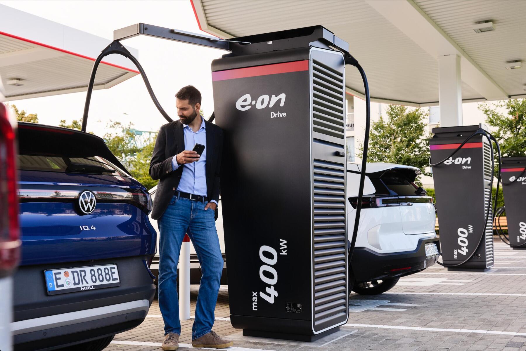 E.ON ricarica autostrada