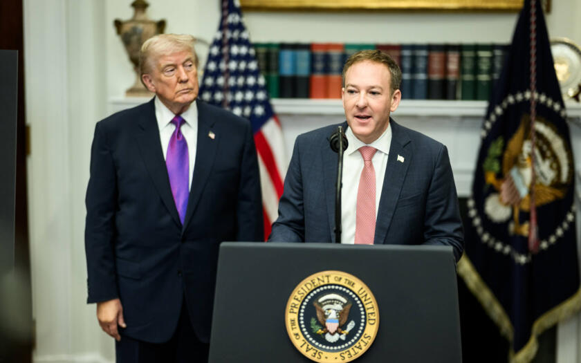Donald Trump e Lee Zeldin