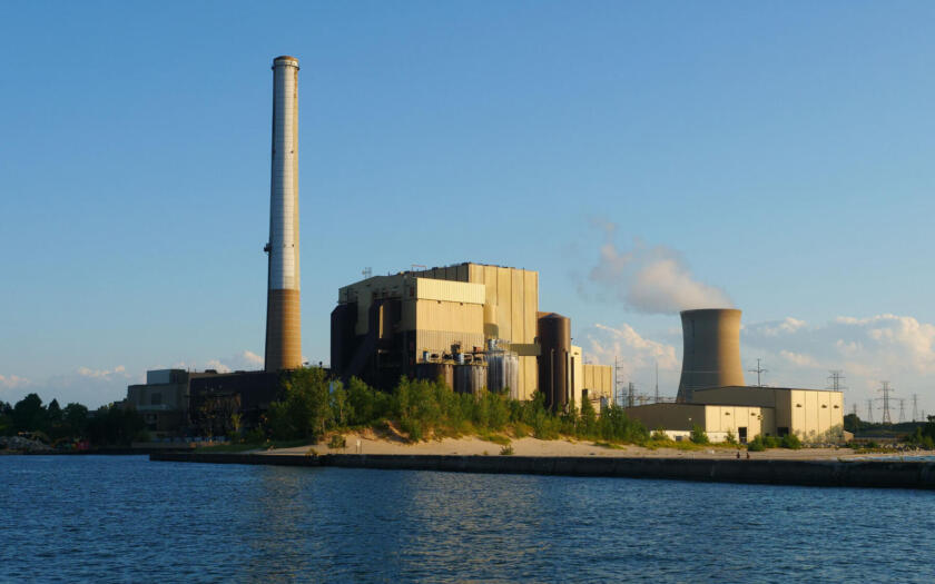 emissioni di CO2 delle centrali elettriche negli Stati Uniti